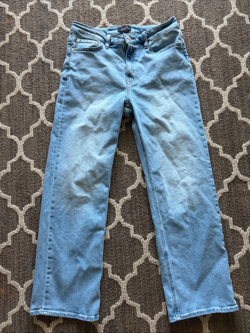 Quince Bella Stretch Straight Leg Light Wash 29x28